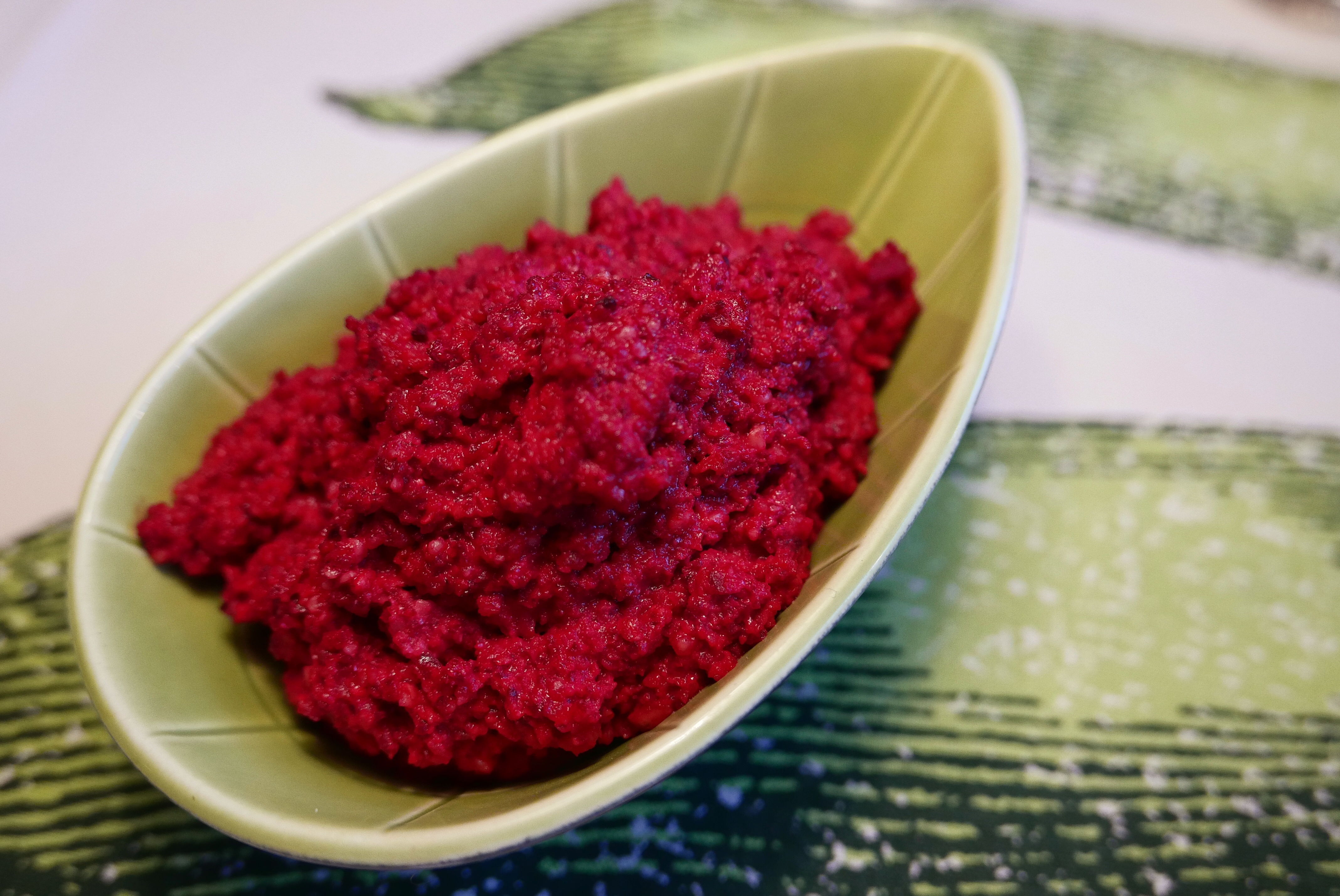 Raw rödbetsröra